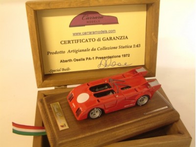 Abarth Osella PA1 Presentazione 1972 - Special Built 1:43